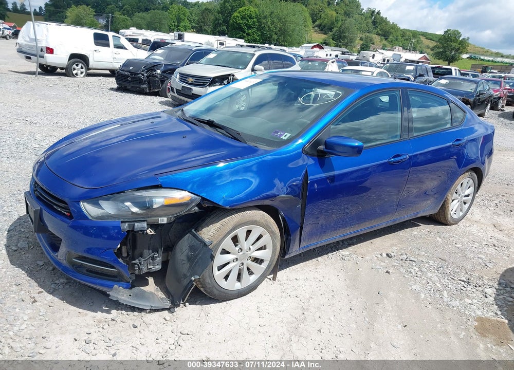2014 DODGE DART SXT VIN: 1C3CDFBB4ED851841