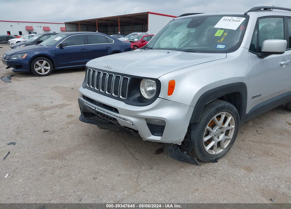 2019 JEEP RENEGADE LATITUDE FWD VIN: ZACNJABB2KPK59655