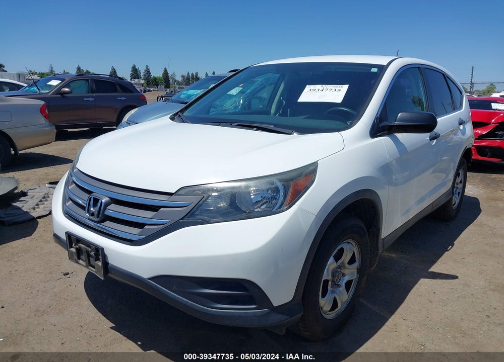 2012 HONDA CR-V LX VIN: 2HKRM3H3XCH506602