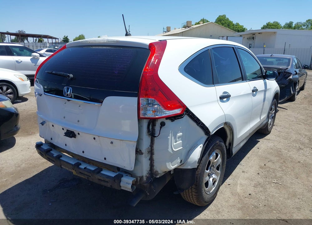 2012 HONDA CR-V LX VIN: 2HKRM3H3XCH506602