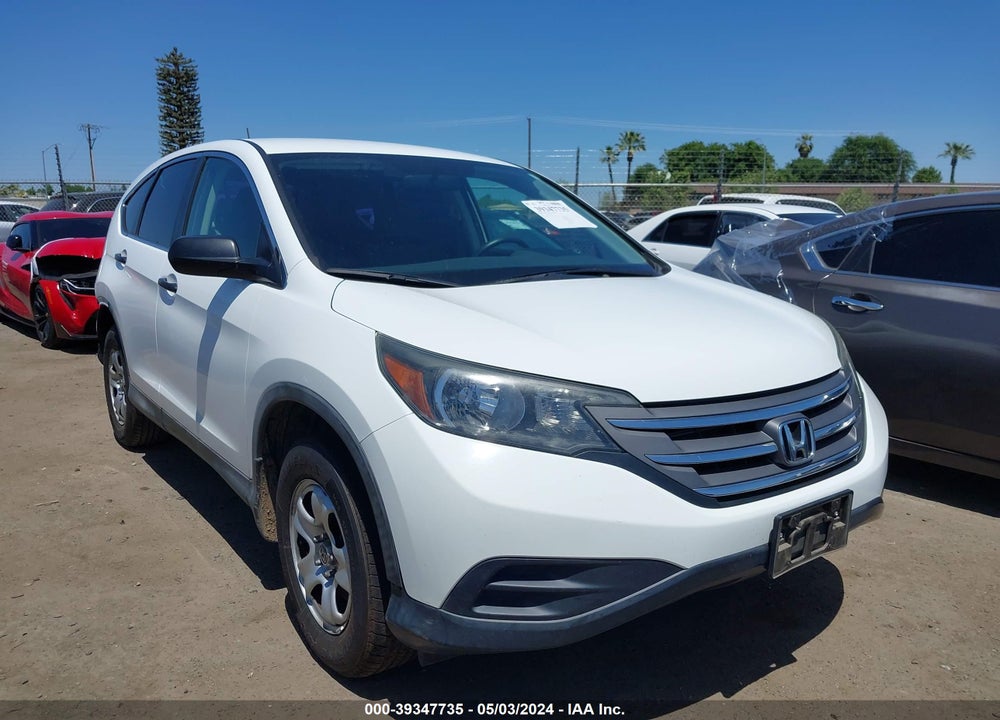 2012 HONDA CR-V LX VIN: 2HKRM3H3XCH506602