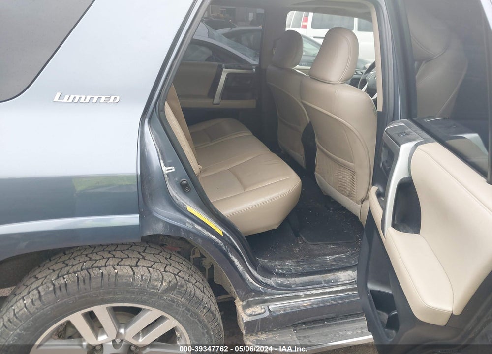 2013 TOYOTA 4RUNNER LIMITED VIN: JTEZU5JR5D5048782