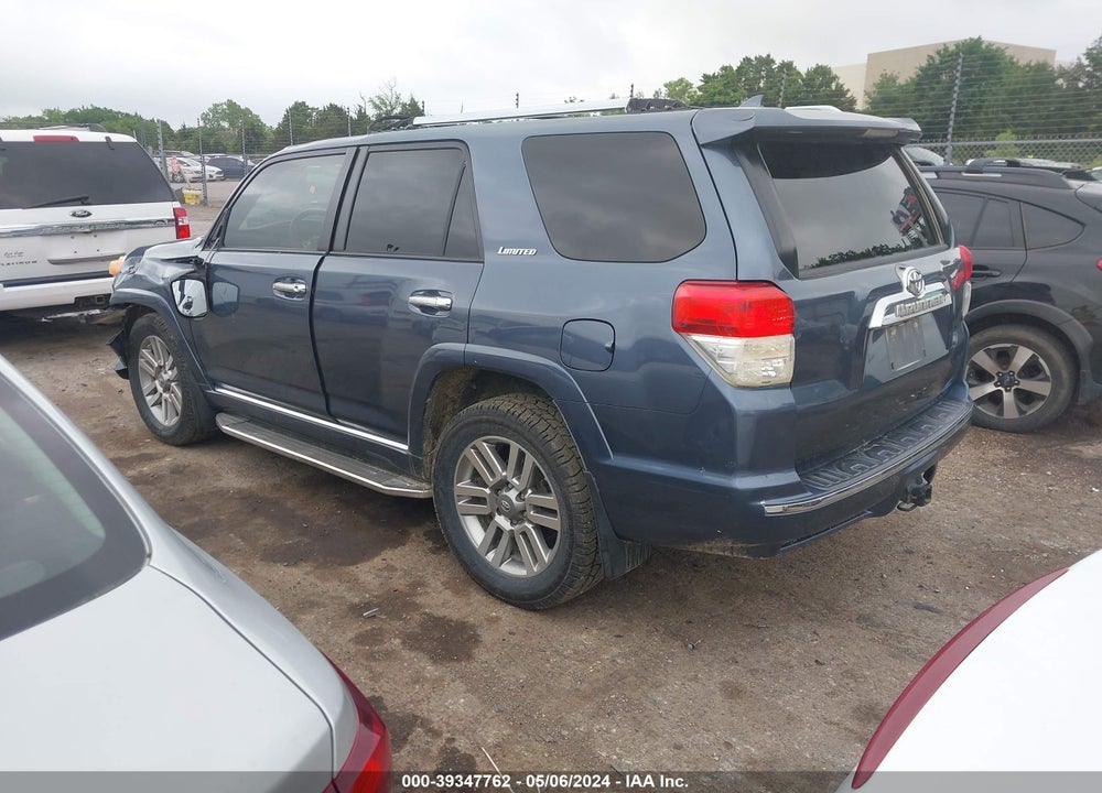 2013 TOYOTA 4RUNNER LIMITED VIN: JTEZU5JR5D5048782