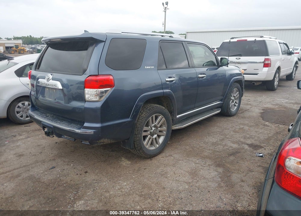 2013 TOYOTA 4RUNNER LIMITED VIN: JTEZU5JR5D5048782