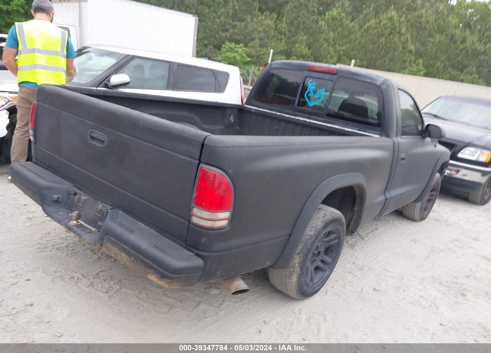 2004 DODGE DAKOTA VIN: 1D7FL16K64S505475