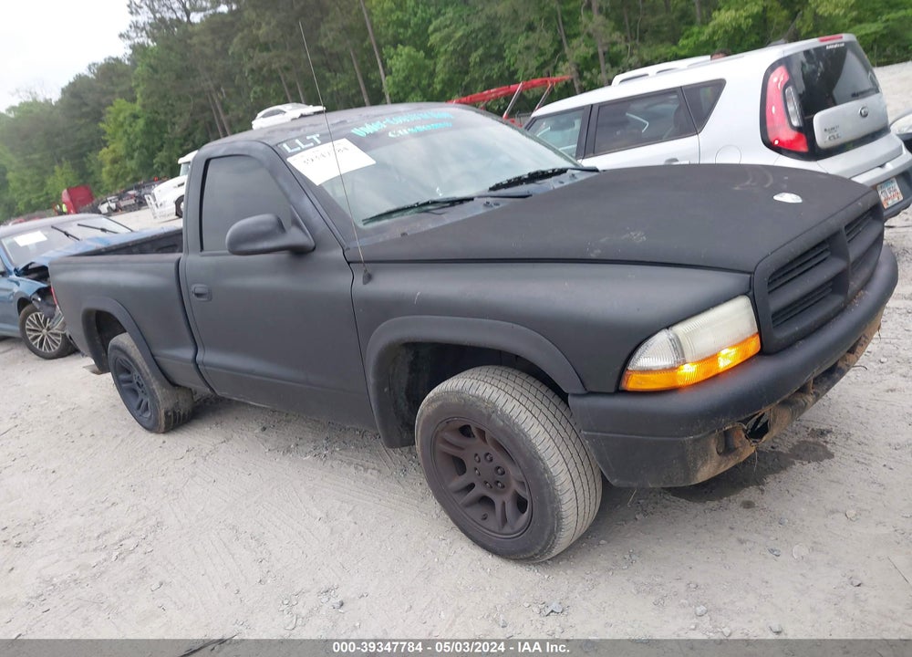 2004 DODGE DAKOTA VIN: 1D7FL16K64S505475