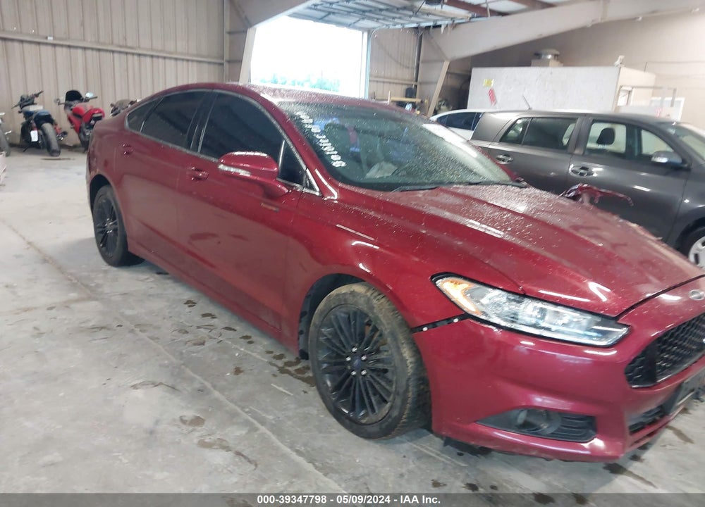 2016 FORD FUSION SE VIN: 3FA6P0T99GR378964