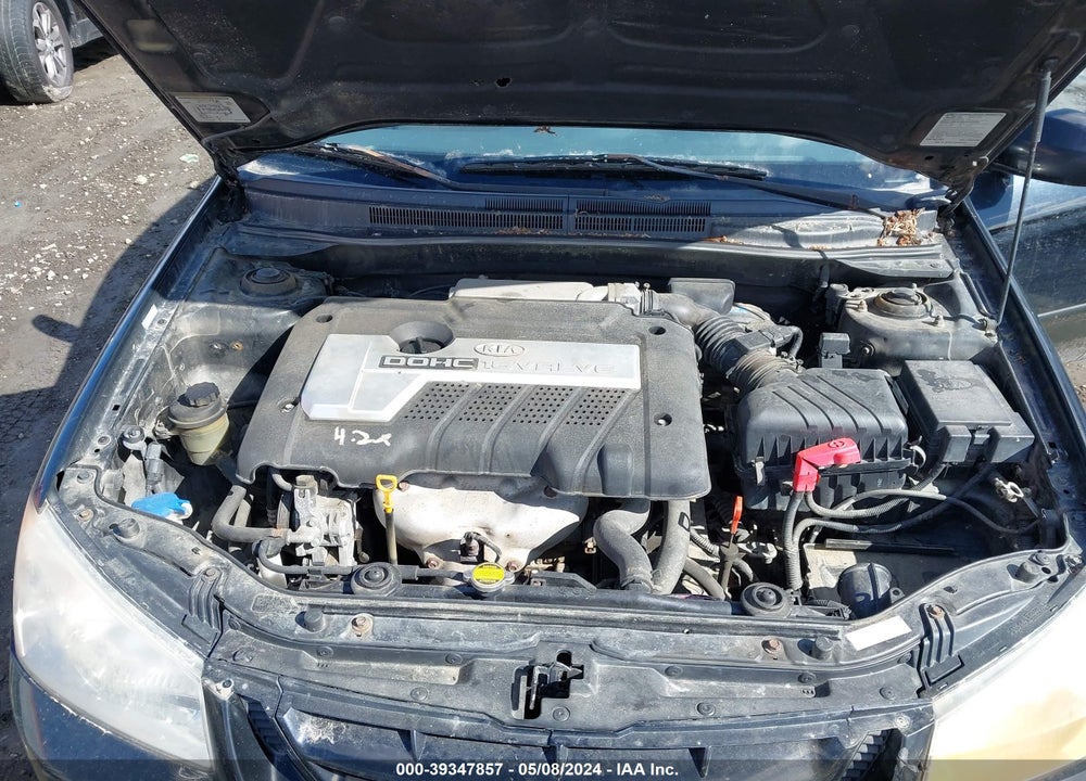 2006 KIA SPECTRA VIN: KNAFE121265321960