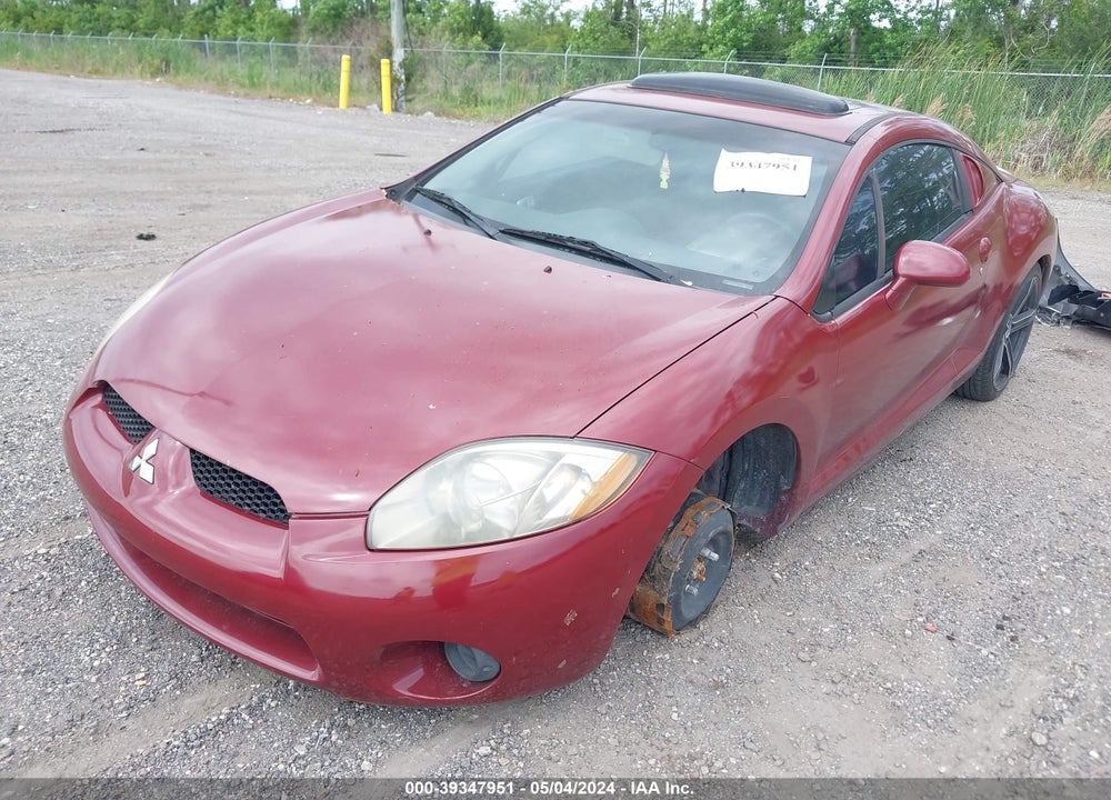 2007 MITSUBISHI ECLIPSE GS VIN: 4A3AK24F27E017885