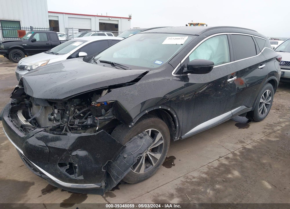2021 NISSAN MURANO SV FWD VIN: 5N1AZ2BJXMC146871
