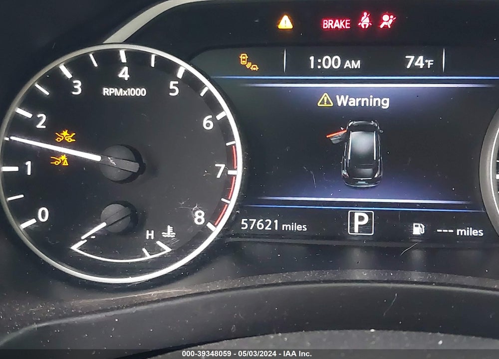 2021 NISSAN MURANO SV FWD VIN: 5N1AZ2BJXMC146871
