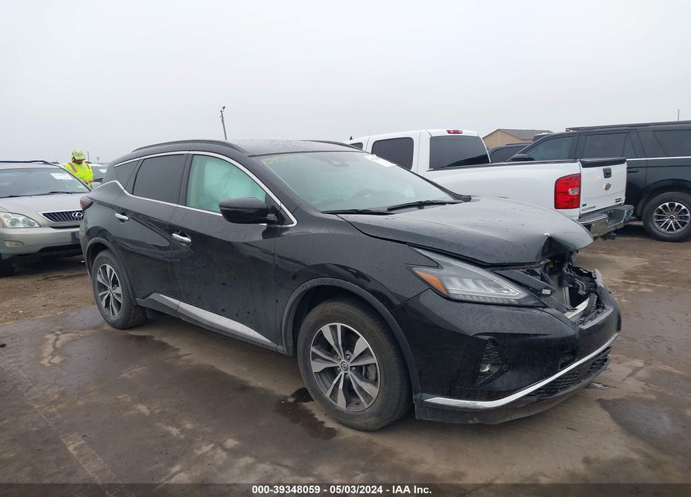 2021 NISSAN MURANO SV FWD VIN: 5N1AZ2BJXMC146871