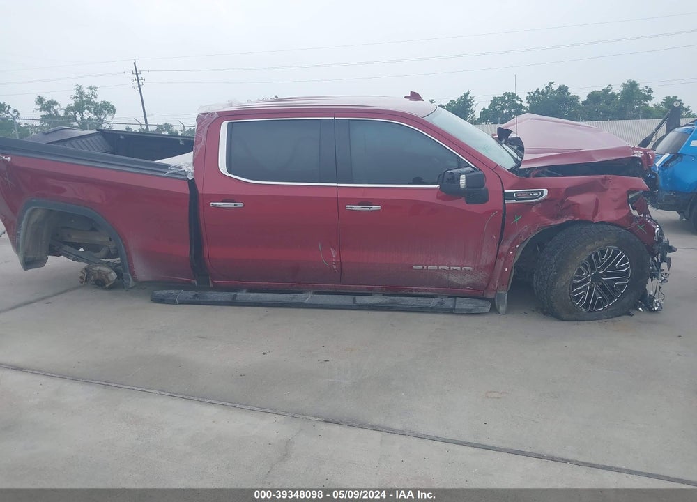 2019 GMC SIERRA 1500 SLT VIN: 3GTU9DEL2KG169792