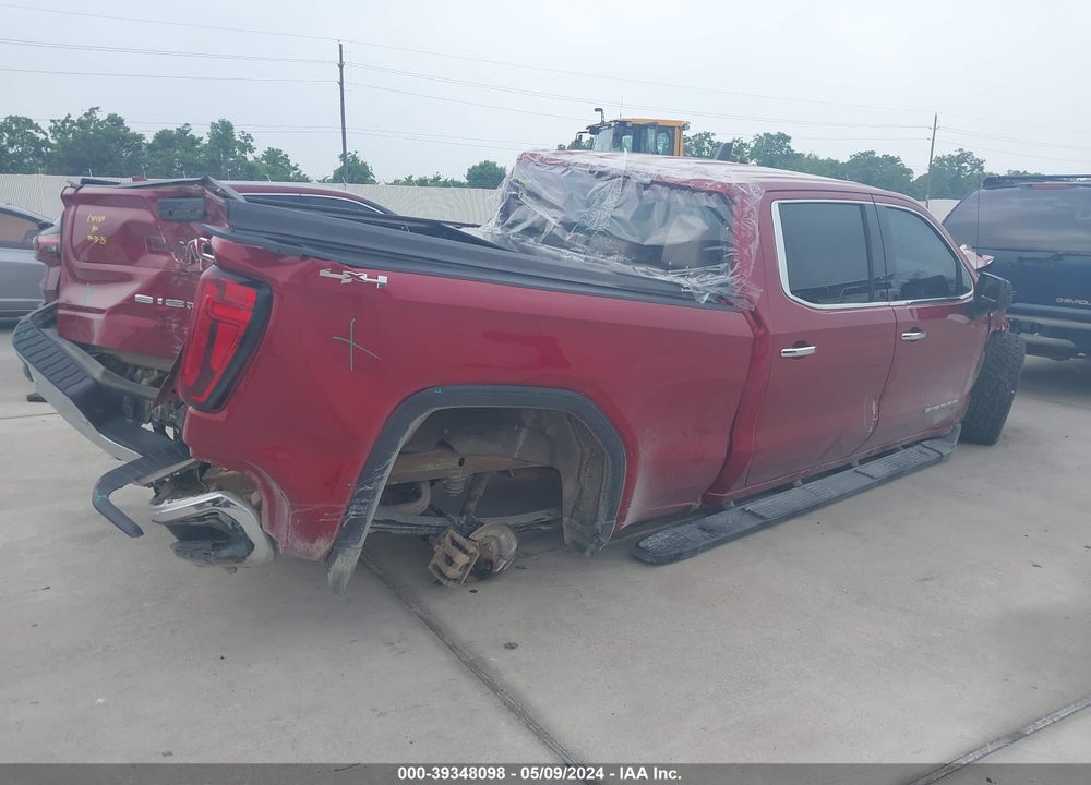 2019 GMC SIERRA 1500 SLT VIN: 3GTU9DEL2KG169792