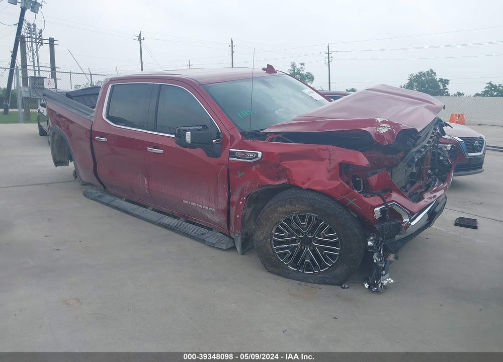 2019 GMC SIERRA 1500 SLT VIN: 3GTU9DEL2KG169792