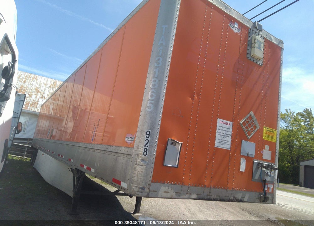 2011 WABASH NATIONAL CORP 53' SEMI TRAILER VIN: 1JJV532D5BL498567