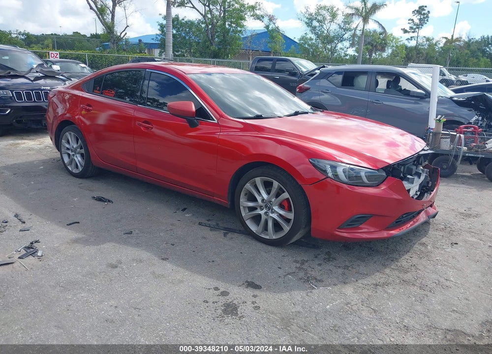 2016 MAZDA 6 I TOURING VIN: JM1GJ1V57G1418520