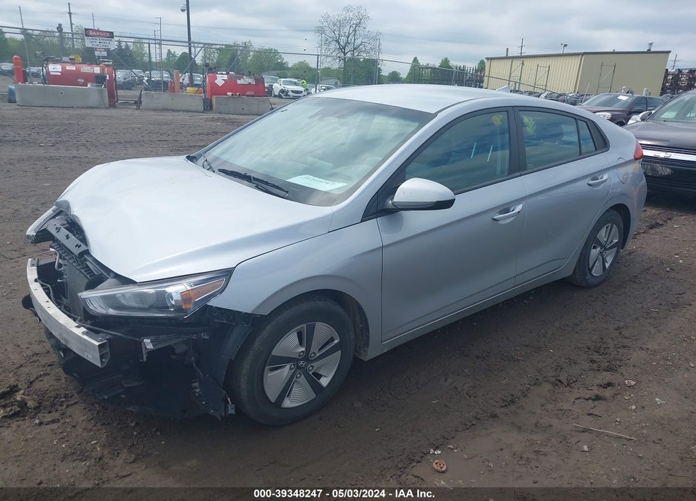 2021 HYUNDAI IONIQ HYBRID BLUE VIN: KMHC65LC1MU253112