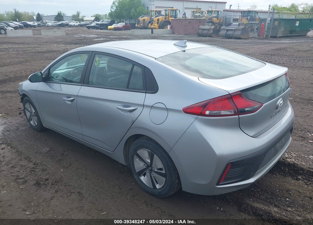 2021 HYUNDAI IONIQ HYBRID BLUE VIN: KMHC65LC1MU253112