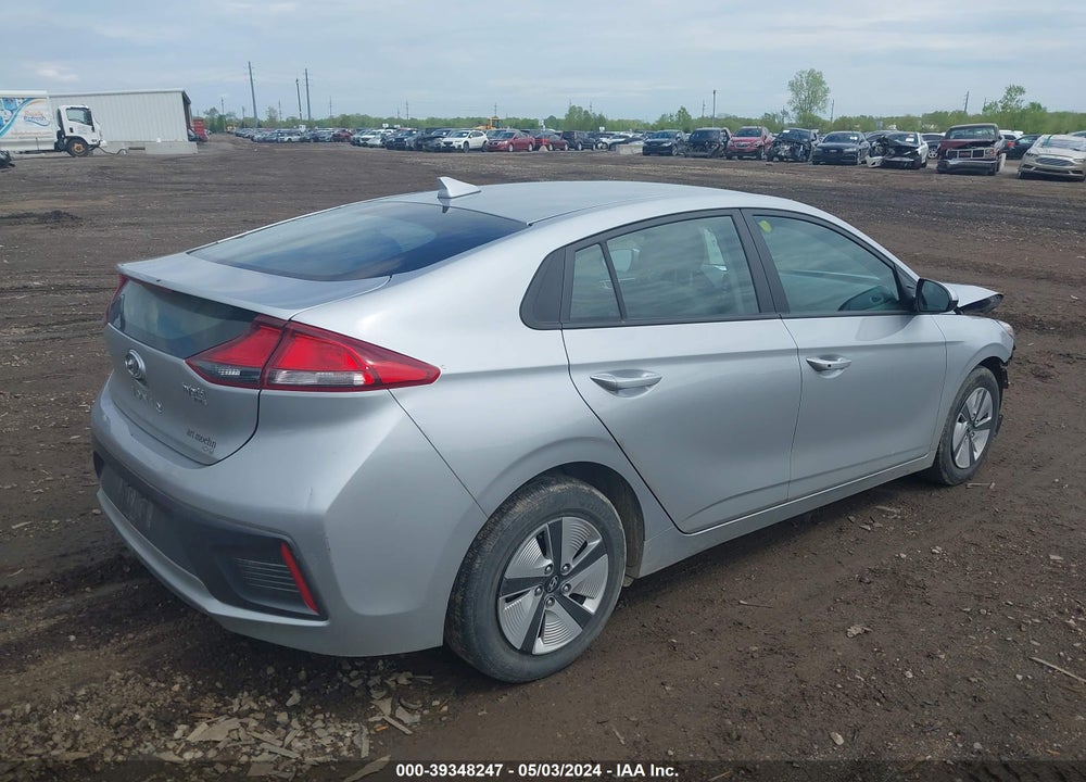 2021 HYUNDAI IONIQ HYBRID BLUE VIN: KMHC65LC1MU253112