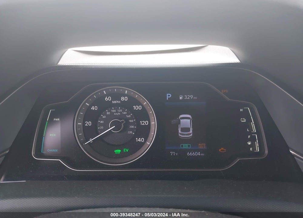 2021 HYUNDAI IONIQ HYBRID BLUE VIN: KMHC65LC1MU253112
