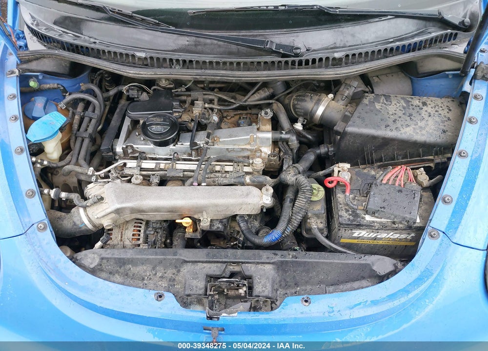 2001 VOLKSWAGEN NEW BEETLE GLS 1.8L TURBO VIN: 3VWCD21C61M429595