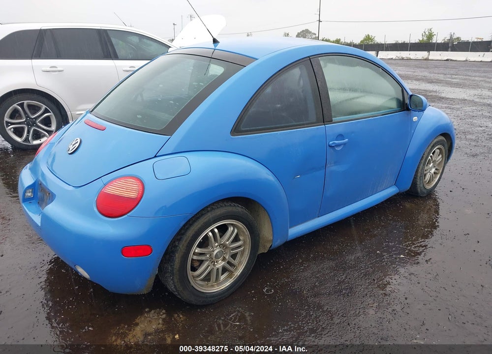 2001 VOLKSWAGEN NEW BEETLE GLS 1.8L TURBO VIN: 3VWCD21C61M429595