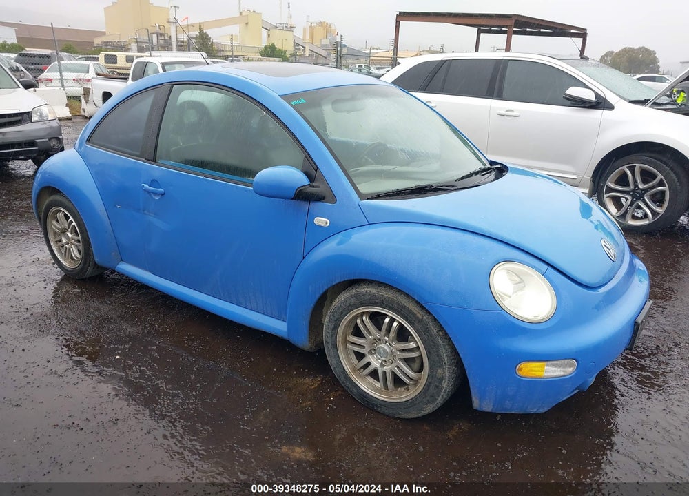 2001 VOLKSWAGEN NEW BEETLE GLS 1.8L TURBO VIN: 3VWCD21C61M429595