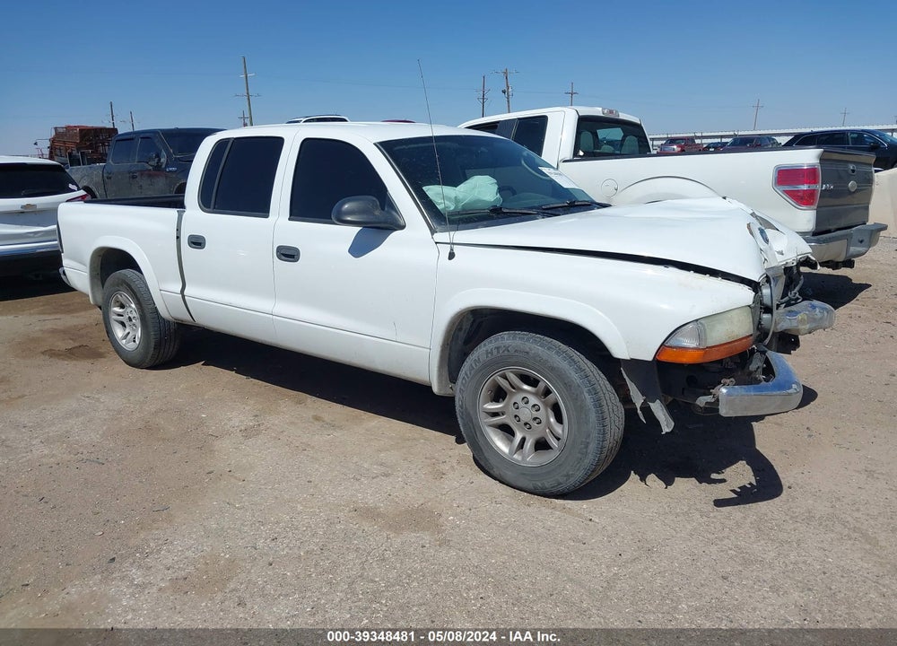 2003 DODGE DAKOTA SLT VIN: 1D7HL48N83S122007