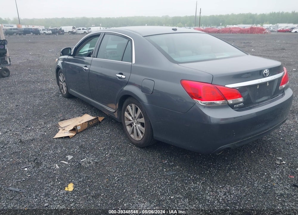 2011 TOYOTA AVALON LIMITED VIN: 4T1BK3DB1BU411558