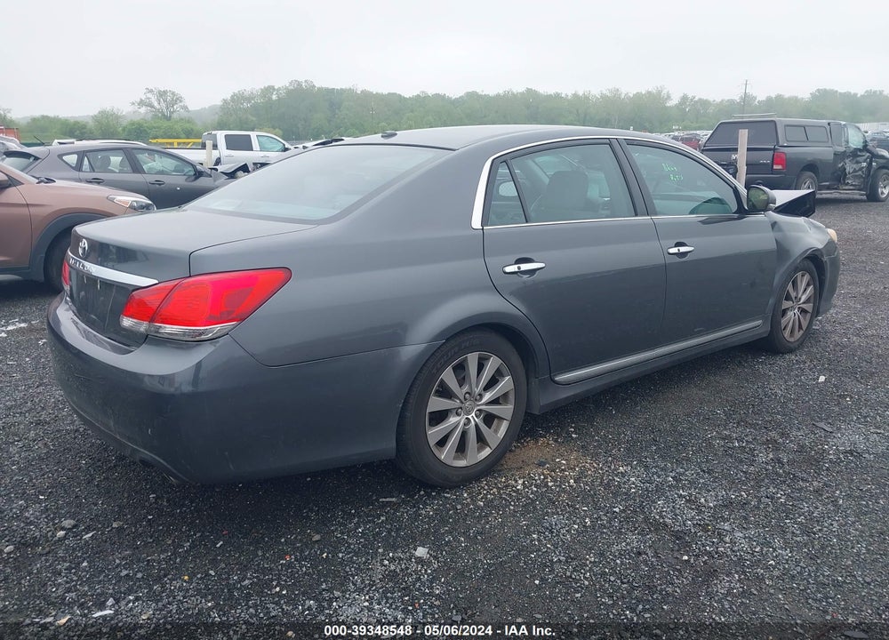 2011 TOYOTA AVALON LIMITED VIN: 4T1BK3DB1BU411558