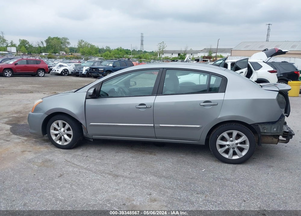 2012 NISSAN SENTRA 2.0 SL VIN: 3N1AB6AP7CL705031