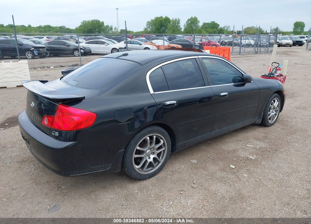 2005 INFINITI G35 VIN: JNKCV51E65M223955