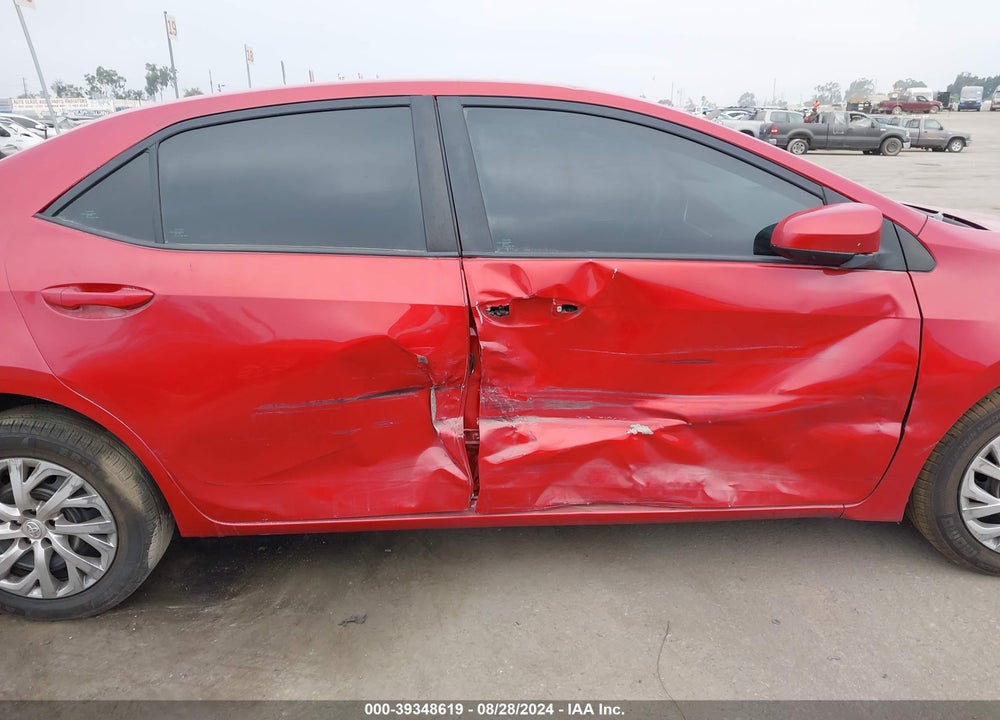 2019 TOYOTA COROLLA VIN: 2T1BURHE3KC233820