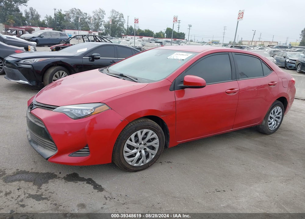 2019 TOYOTA COROLLA VIN: 2T1BURHE3KC233820