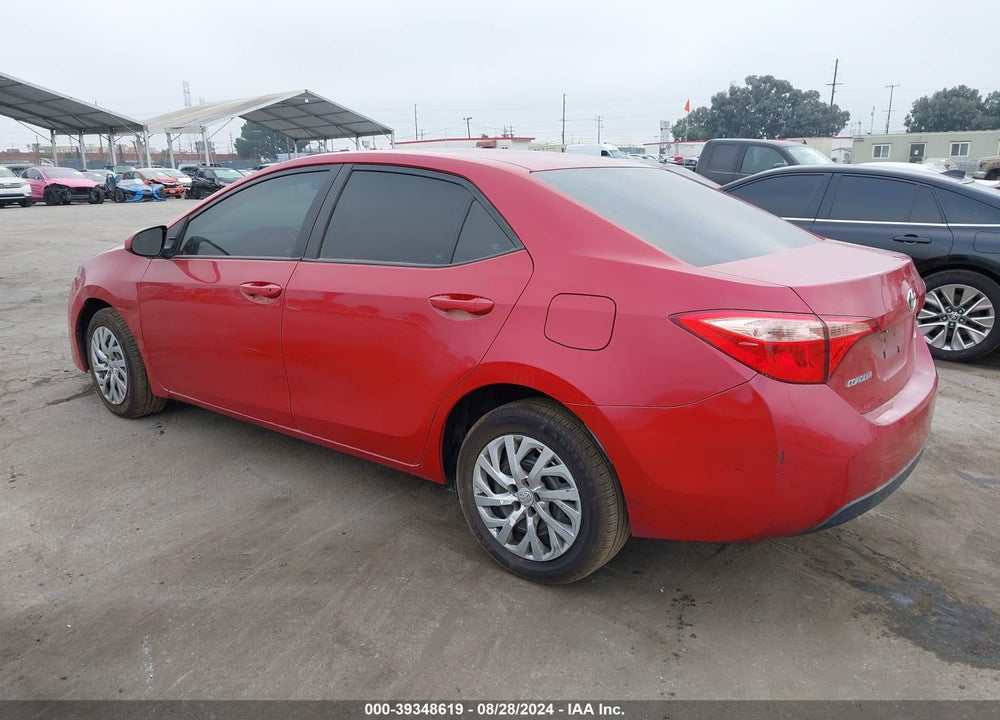 2019 TOYOTA COROLLA VIN: 2T1BURHE3KC233820