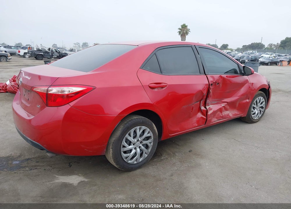 2019 TOYOTA COROLLA VIN: 2T1BURHE3KC233820