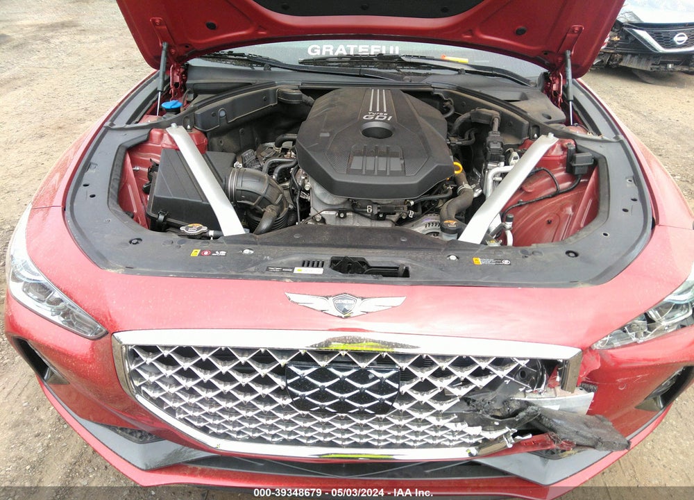 2021 GENESIS G70 2.0T AWD VIN: KMTG34LA1MU076117