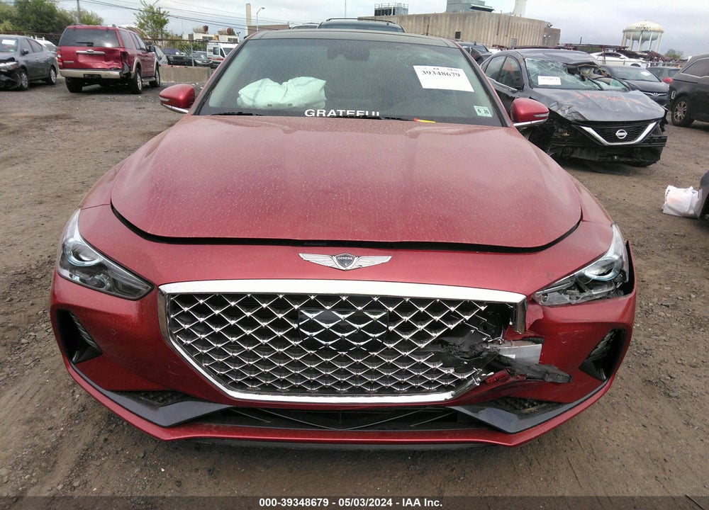 2021 GENESIS G70 2.0T AWD VIN: KMTG34LA1MU076117