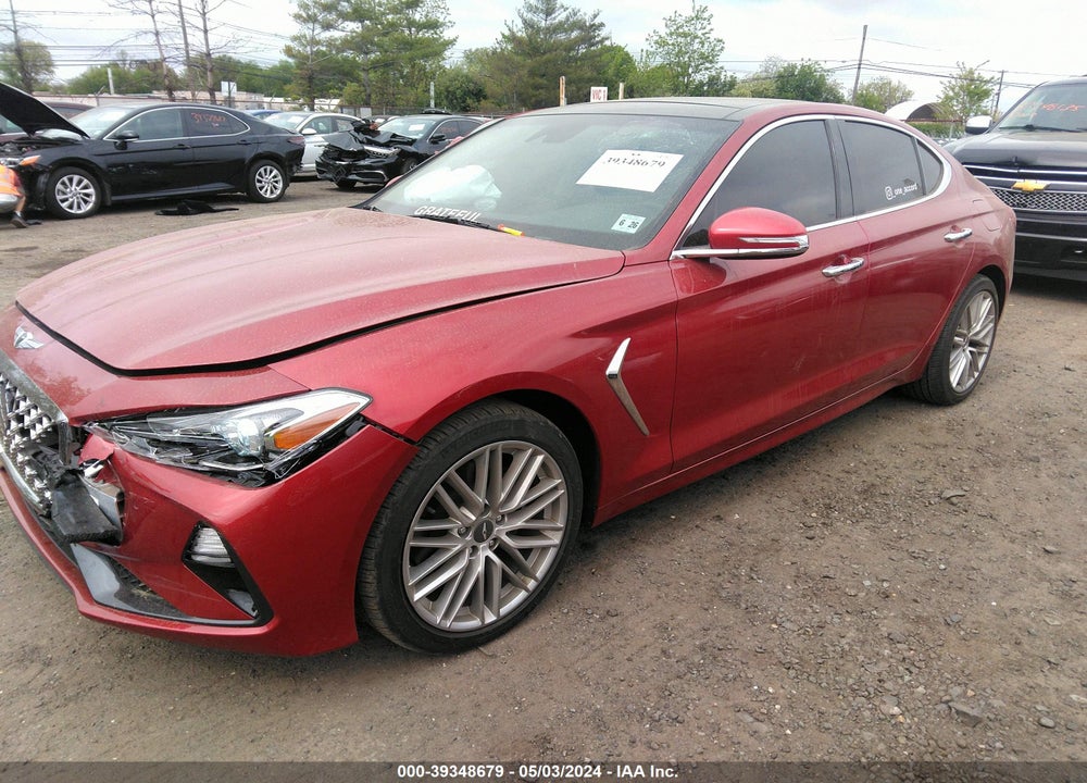 2021 GENESIS G70 2.0T AWD VIN: KMTG34LA1MU076117