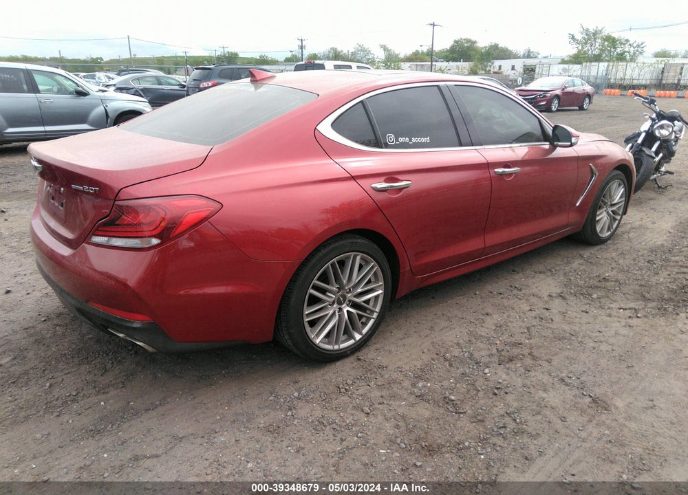 2021 GENESIS G70 2.0T AWD VIN: KMTG34LA1MU076117