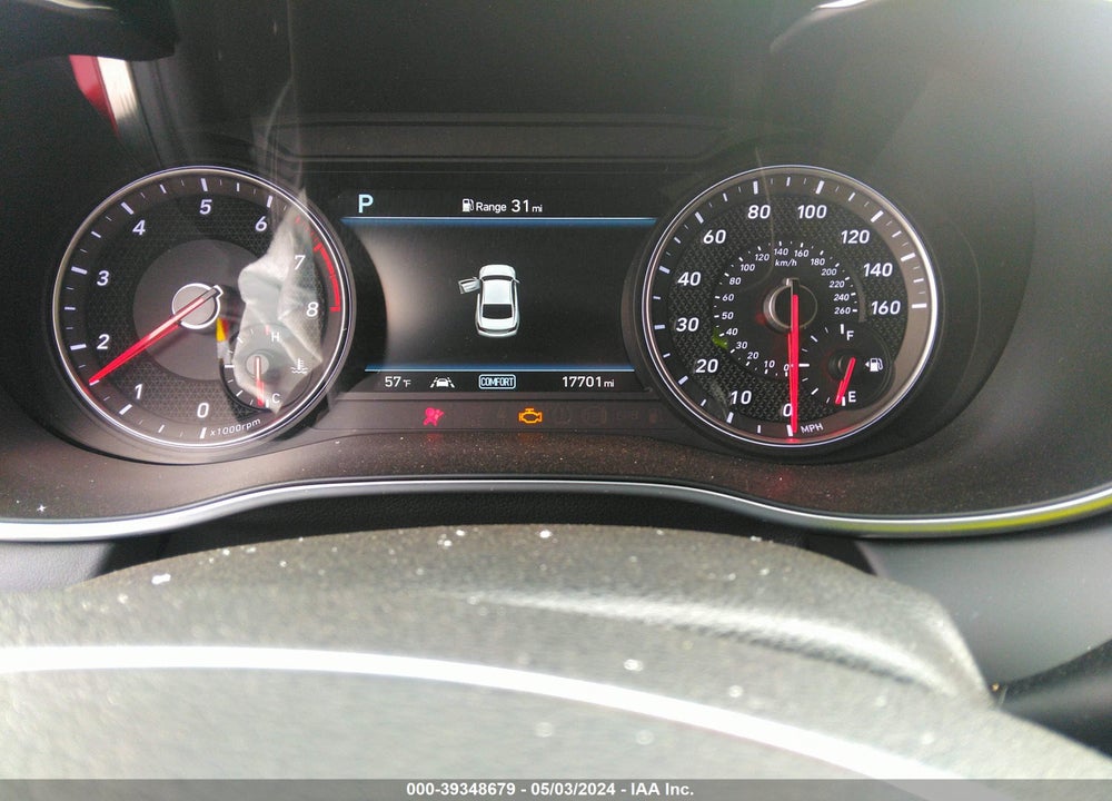 2021 GENESIS G70 2.0T AWD VIN: KMTG34LA1MU076117