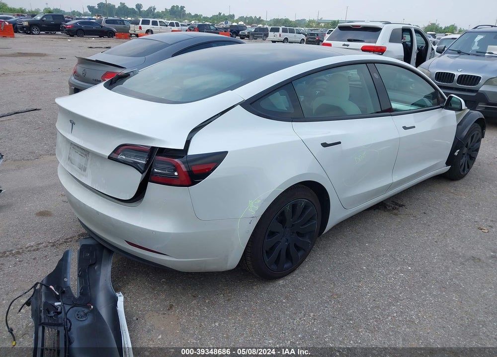 2021 TESLA MODEL 3 STANDARD RANGE PLUS REAR-WHEEL DRIVE VIN: 5YJ3E1EA7MF915957