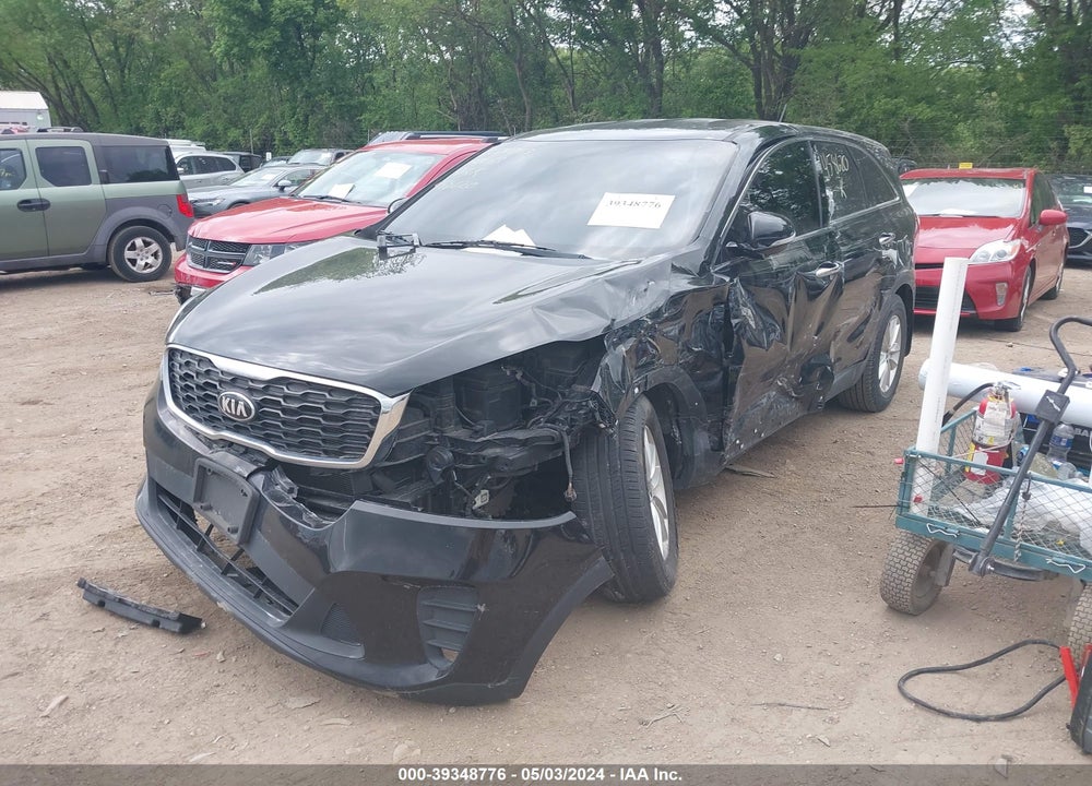 2019 KIA SORENTO 2.4L L VIN: 5XYPG4A36KG458620