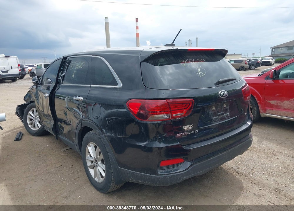 2019 KIA SORENTO 2.4L L VIN: 5XYPG4A36KG458620