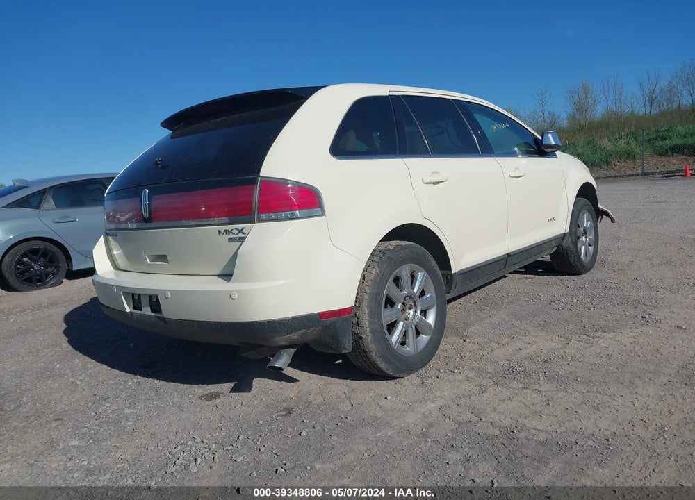2007 LINCOLN MKX VIN: 2LMDU88C17BJ38657