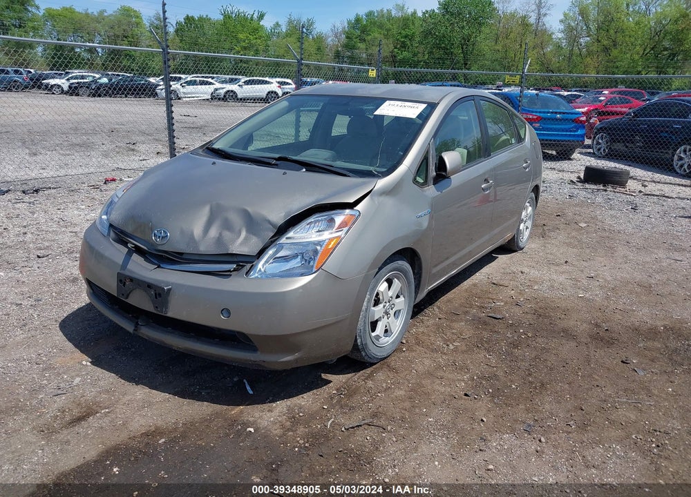 2008 TOYOTA PRIUS STANDARD/TOURING VIN: JTDKB20U783418695