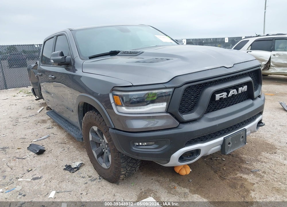 2019 RAM 1500 REBEL 4X4 5'7 BOX VIN: 1C6SRFLT7KN529577