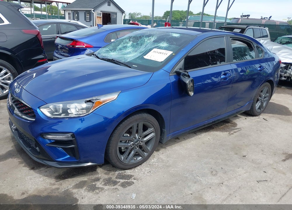 2021 KIA FORTE GT LINE VIN: 3KPF34AD8ME265143