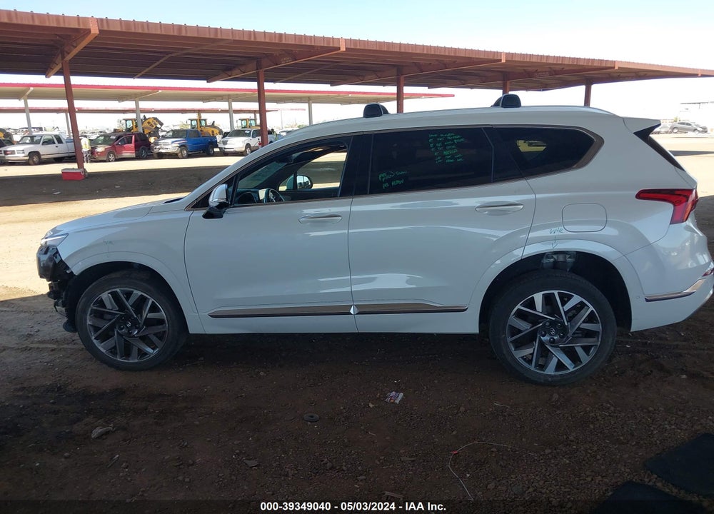 2021 HYUNDAI SANTA FE CALLIGRAPHY VIN: 5NMS5DALXMH365771